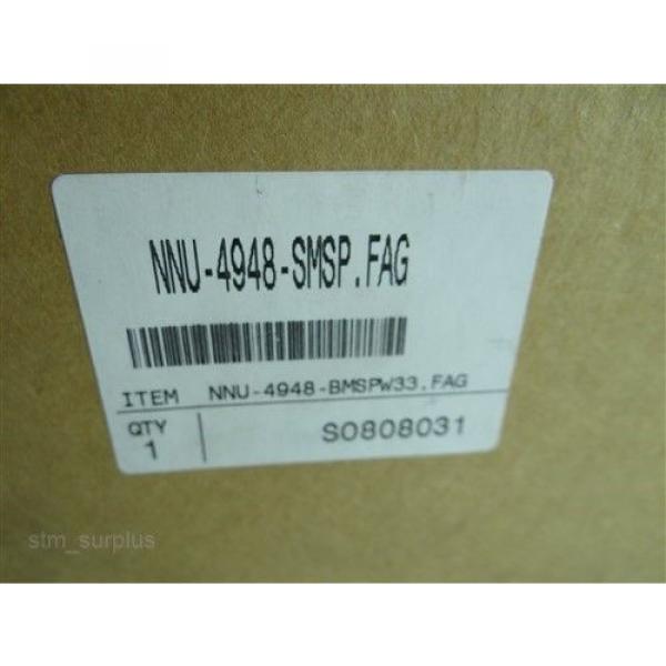 NEW FAG GERMANY PRECISION BALL BEARING NNU-4948-SMSP.FAG 12.5&#034; OD X 9.5&#034; ID #5 image