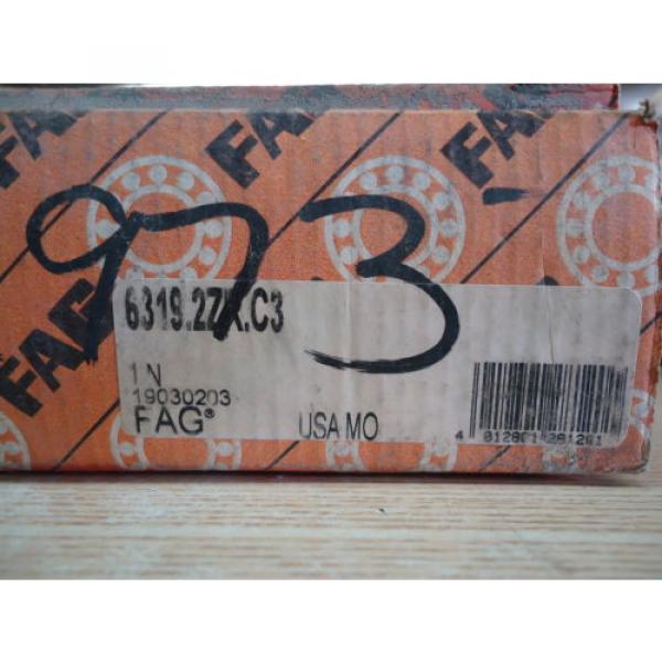 FAG 6319.2ZR Bearing #2 image