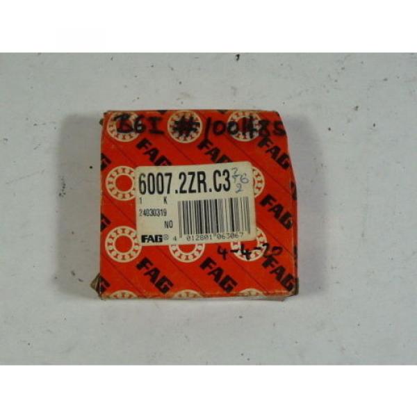 FAG Bearing 6007-2ZR-C3 Ball Bearing ! NEW ! #3 image