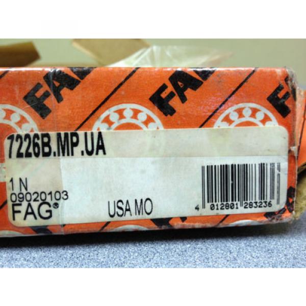 FAG Bearings 7226B.MP.UA, Angular Contact Ball Bearing, Bore 130 mm #1 image