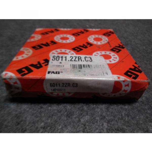 NEW FAG 6011.2ZR.C3 Deep Groove Ball Bearing #1 image