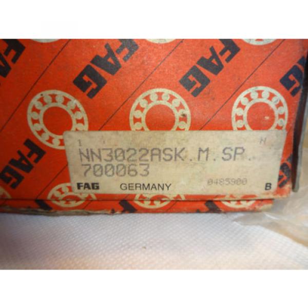 NEW IN BOX FAG NN3022ASK-M-SP SKF NN3022-KTN9/SPW33  SUPER PRECISION BEARING #1 image