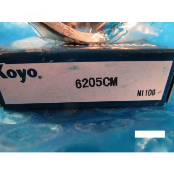 KOYO 6205 CM (=2 Timken 205K, SKF, NSK, FAG, NTN) #2 image