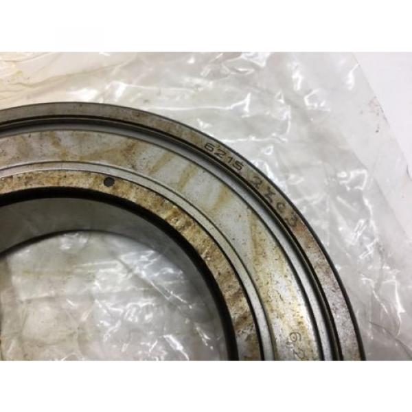 FAG 6215-2Z-C3 Two-Side Double Metal Shield Ball Bearing 62152ZC3, 70x130x25mm #2 image