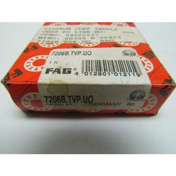 Fag 7206B.TVP.UO Ball Bearing #1 image