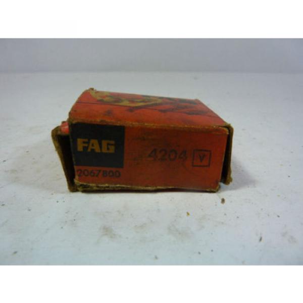 Fag 4204 Double Row Ball Bearing ! NEW ! #2 image