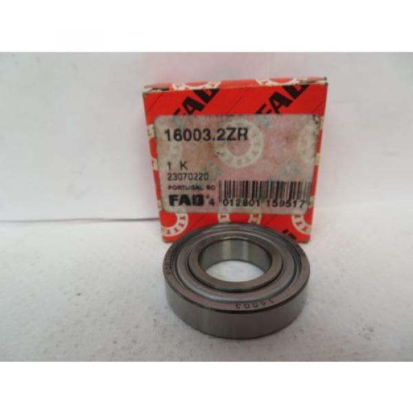 NEW FAG BEARING 16003.2ZR 16003 16003ZR #1 image