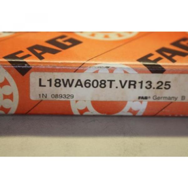 FAG L18WA608T.VR13.25 BEARING B/B #2 image