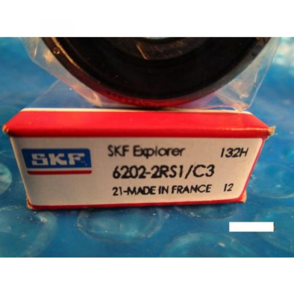 SKF 6202 2RS1 C3,Deep Groove roller Bearing(=2 NTN VV, NSK, FAG, Fafnir 202PP) #2 image