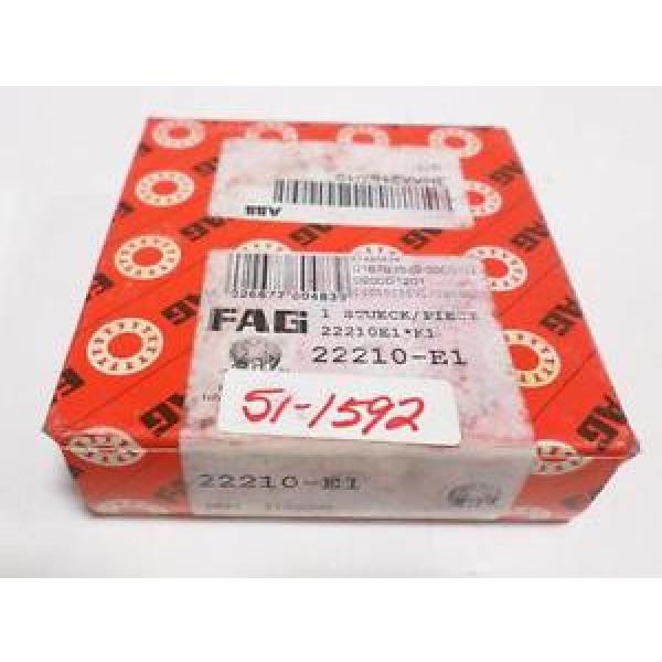 FAG BEARING 22210-E1 NIB #1 image