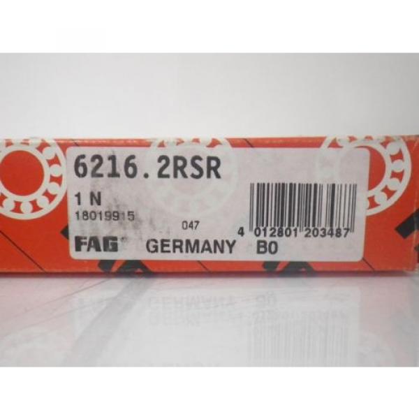 FAG 6216 2RSR deep grove ball bearing *NEW IN BOX* #2 image