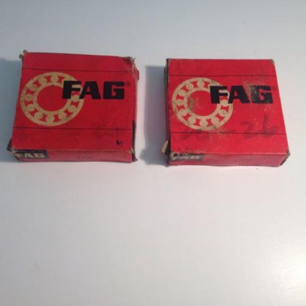 Set of Two Vintage  FAG  Ball Bearing 1207 Y 75/19    Sealed #2 image