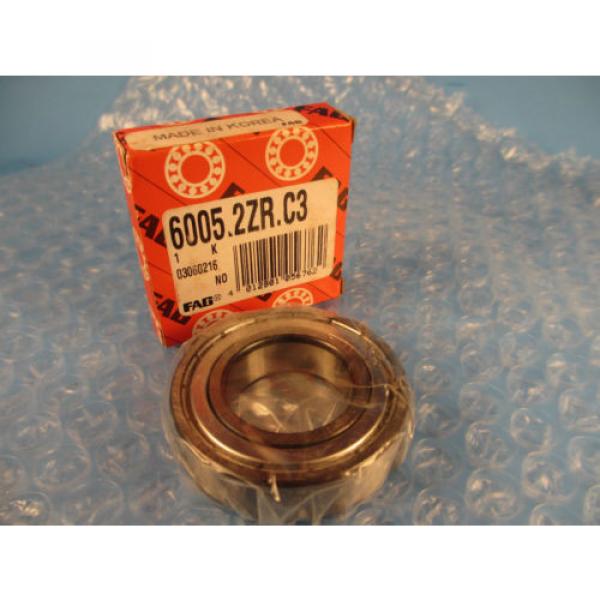 FAG 6005 2ZR C3, 2Z, ZZ, Deep Groove Roller Bearing, 6005 ZZ #4 image