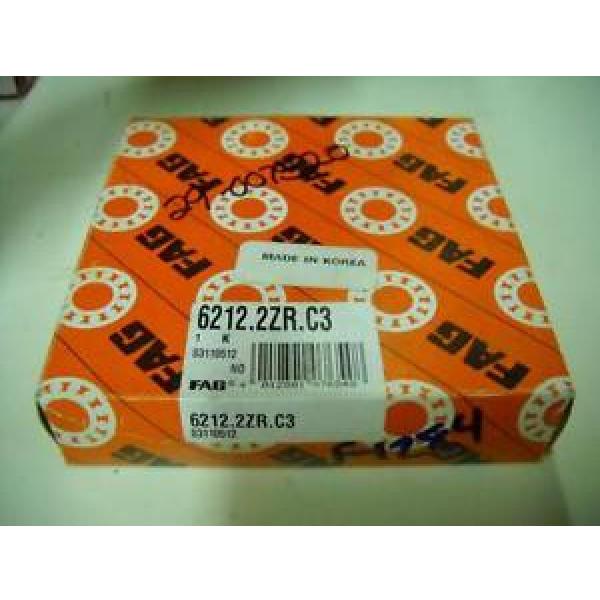 NEW FAG Bearing 6212.2ZR.C3  60mm x 110mm x 22mm #1 image