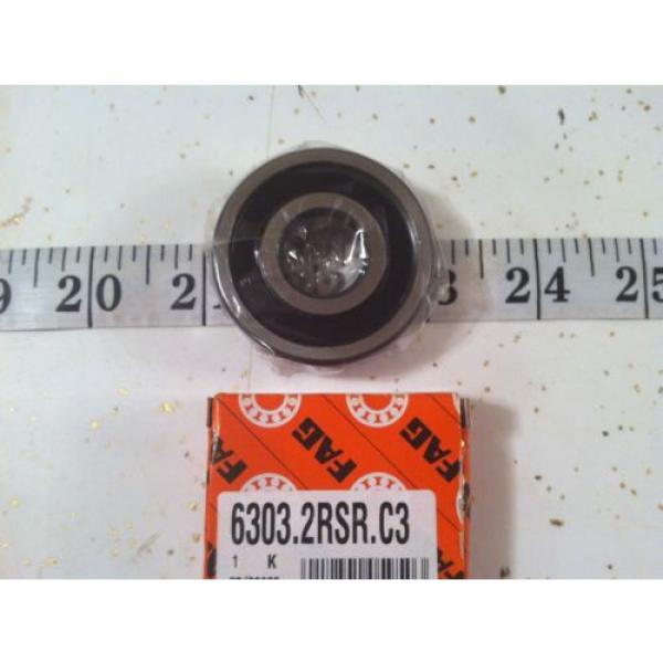 FAG SCHAEFFLER 6303.2RSR.C3.L38 RADIAL AND GROOVE BALL BEARING #2 image