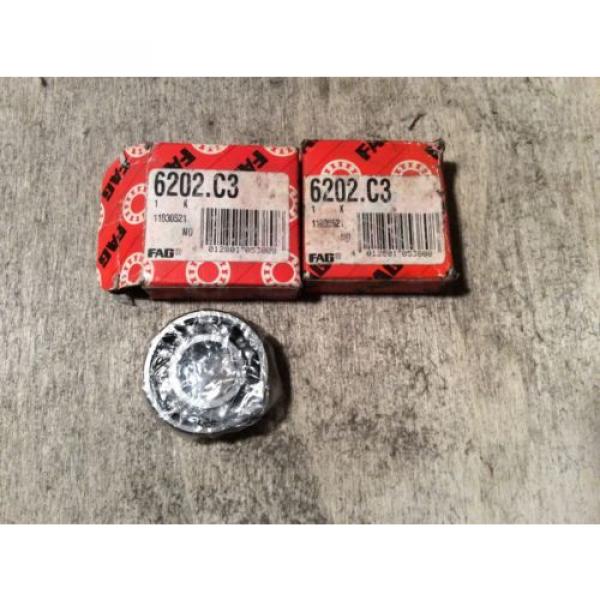 2-FAG-bearing ,#6202.C3 ,FREE SHPPING to lower 48, NEW OTHER! #1 image