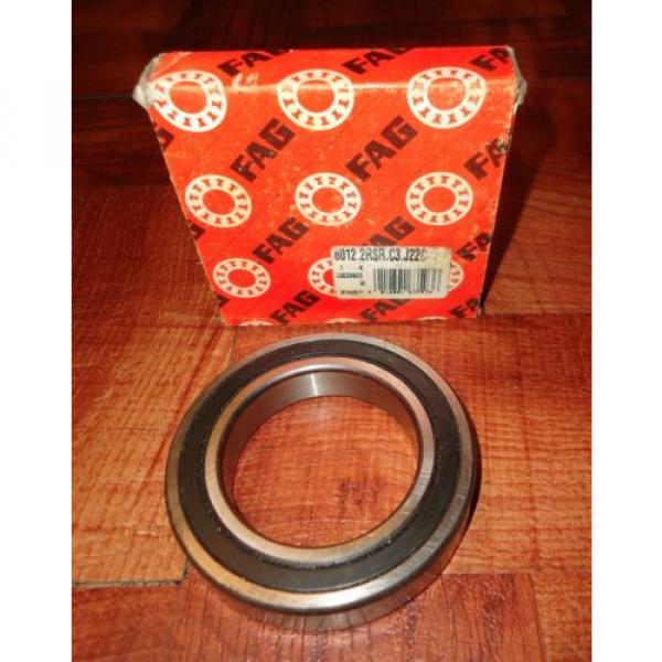 set of two FAG 6009 2RSR C3.J22C , Deep Groove Ball Bearings NOS #2 image