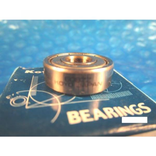 KOYO 608 ZZ CM, 2Z,Single Row Radial Bearing(Timken 38, SKF, NTN, FAG 2ZR,NSK) #4 image