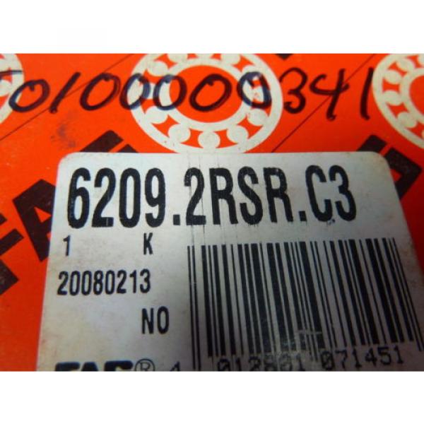 FAG 6209.2RSR.C3 Ball Bearing Deep Groove 45x85x19mm ! NEW ! #3 image