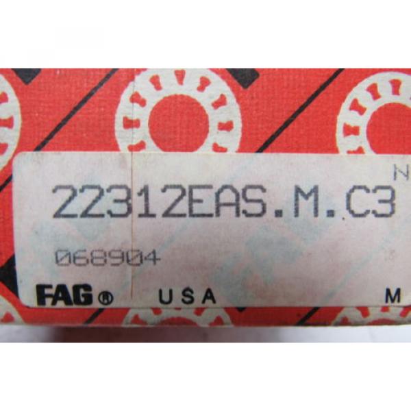 Fag 22312EAS.M.C3 Spherical Roller Bearing  60 mm ID x 130 mm OD x 46 mm Wide #5 image