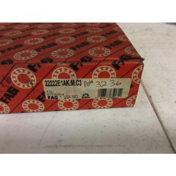 FAG ,Bearings#22222E1AK.M.C3 ,Free shipping to lower 48, 30 day warranty #2 image