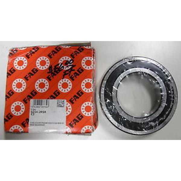 6214-2RSR FAG Single Row Ball Bearing 70mm x125mm x24mm 6214-2RSR-C3 #1 image