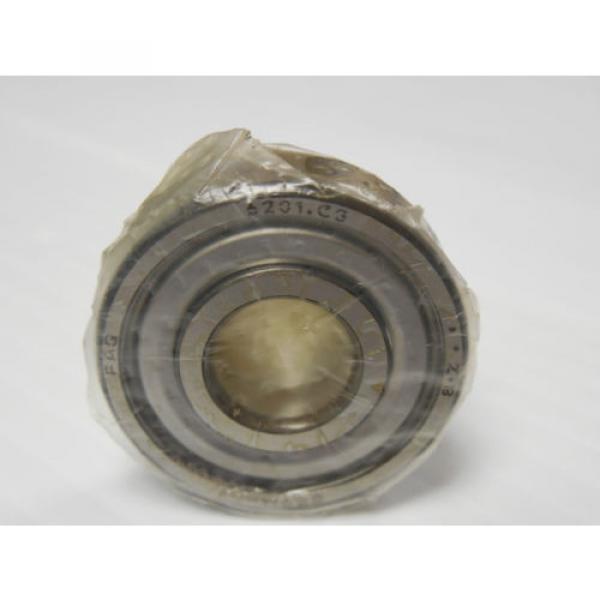 NEW FAG BALL BEARING 6201ZR-C3 6201-ZR-C3 6201ZRC3 #3 image