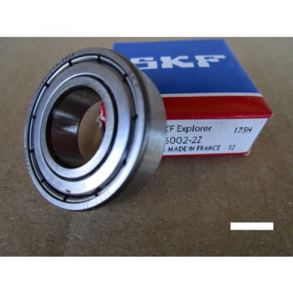 SKF 6002-2Z, ZZ, 2ZR, Deep Groove Roller Bearing (=2 NTN, NSK, FAG, 9102 KDD) #1 image