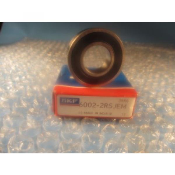 SKF 6002 2RS JEM , Deep Groove Roller Bearing (=2 NTN, NSK, FAG, VV 2RSR) #1 image