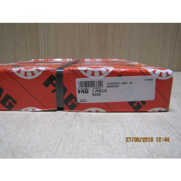 FAG 6224 deep groove ball bearing NEW #1 image