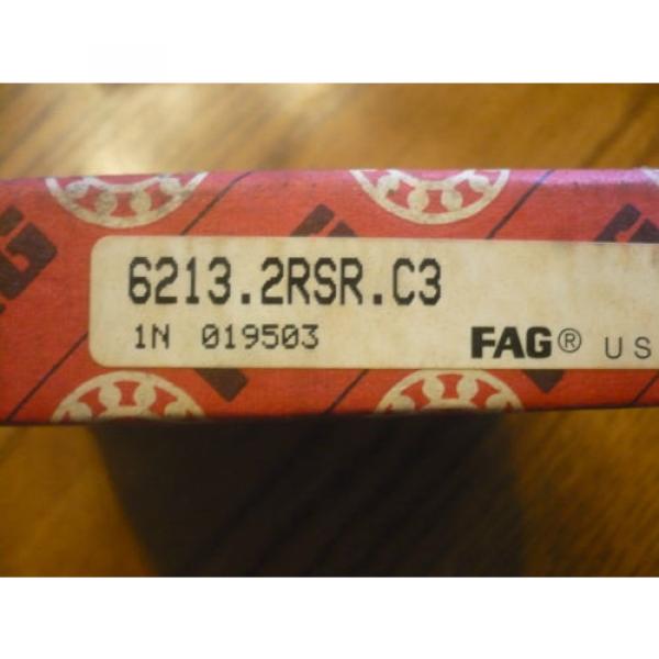 New Fag 6213.2RSR.C3 Bearing #2 image