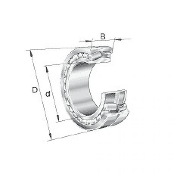 23936S.MB.C2 FAG Spherical Roller Bearing #1 image