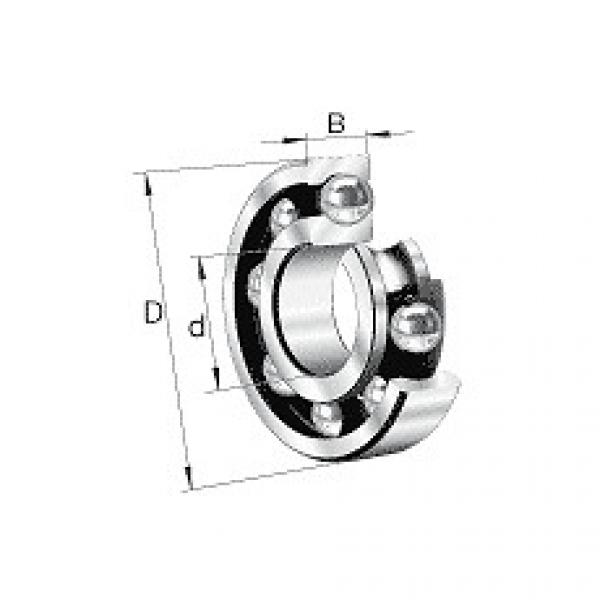 61868M FAG Deep Groove Ball Bearing Single Row #1 image