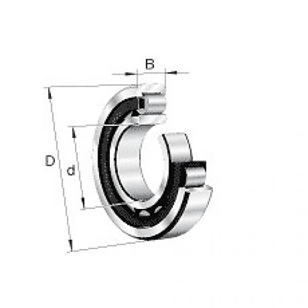 NU2314-E-M1A-C3 FAG Cylindrical roller bearing #1 image