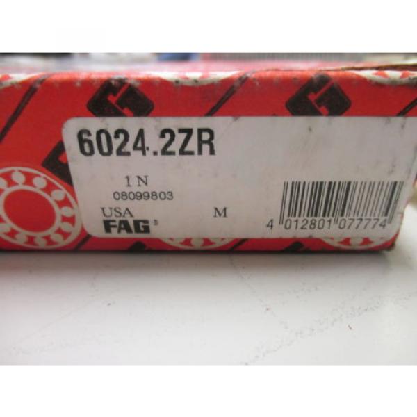 New FAG Deep Groove Ball Bearing - 6024.2ZR #2 image