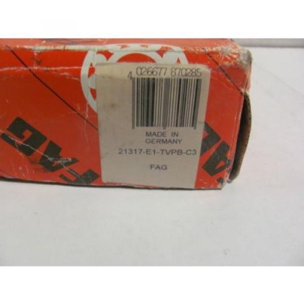 FAG 21317-E1-TVPB-C3 Bearing 21317E1TVPBC3 *NEW* #2 image