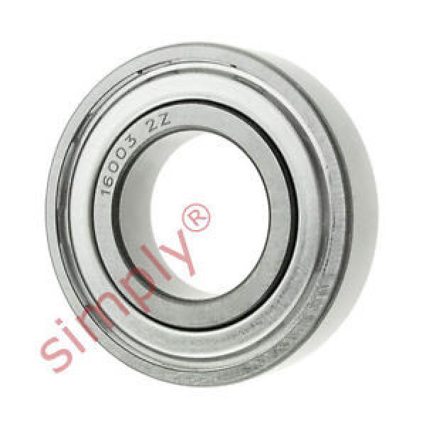 FAG 160032Z Metal Shielded Deep Groove Ball Bearing 17x35x8mm #1 image