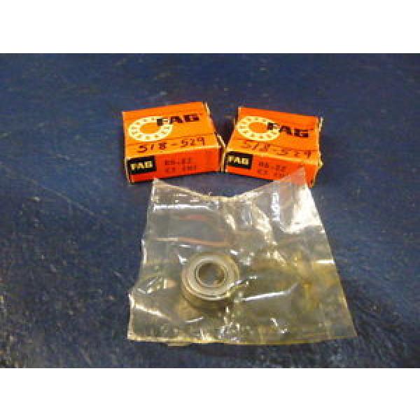 Lot Of 2 FAG R6.2Z Bearing R62Z C3 (M) Double Shielded #1 image