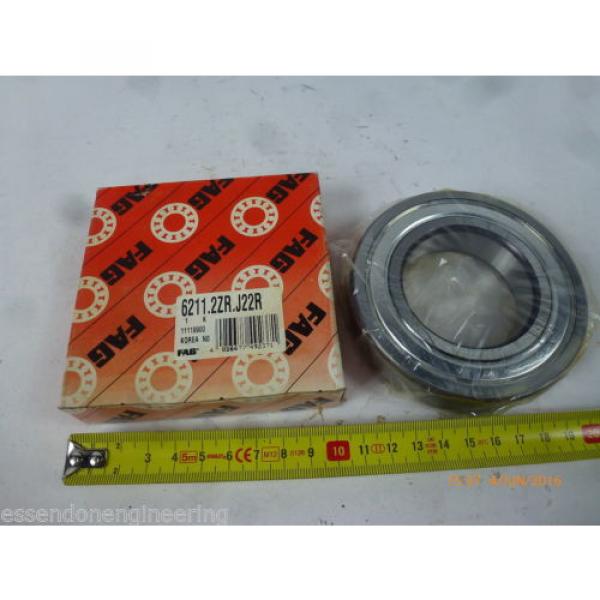 FAG 6211.2ZR.J22R Deep Groove Ball Bearing New #1 image