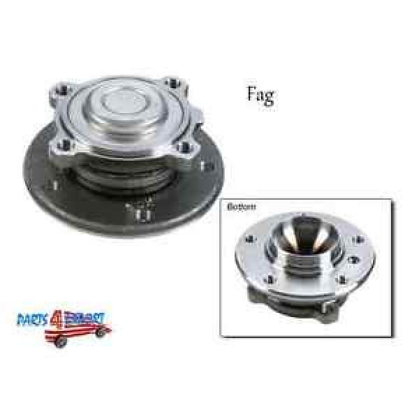 NEW (2-Bearings) FAG Front Hub &amp; Wheel Bearing BMW E82 E88 E89 E90 #1 image