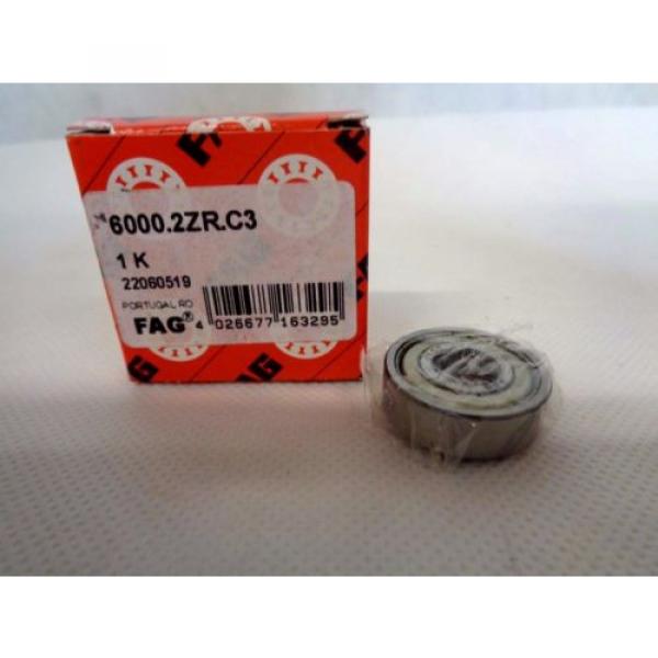 NEW FAG 6000.2ZR.C3   BALL BEARING #1 image