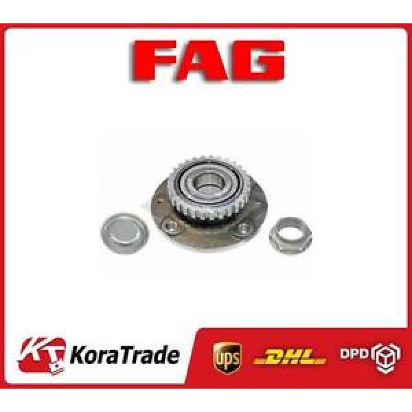 713650020 FAG REAR WHEEL BEARING KIT HUB #1 image