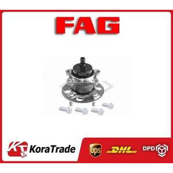 713618990 FAG REAR WHEEL BEARING KIT HUB #1 image