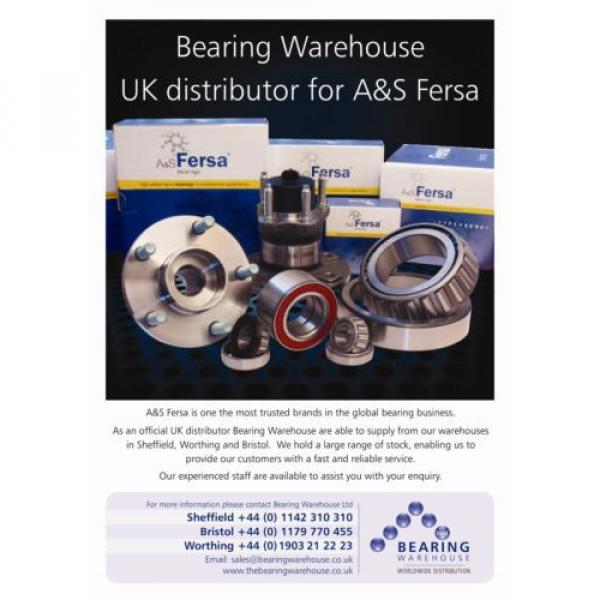 A&amp;S Fersa 6217/80 C3 Bearing equivalent to FAG 805045 (80x150x28) #2 image