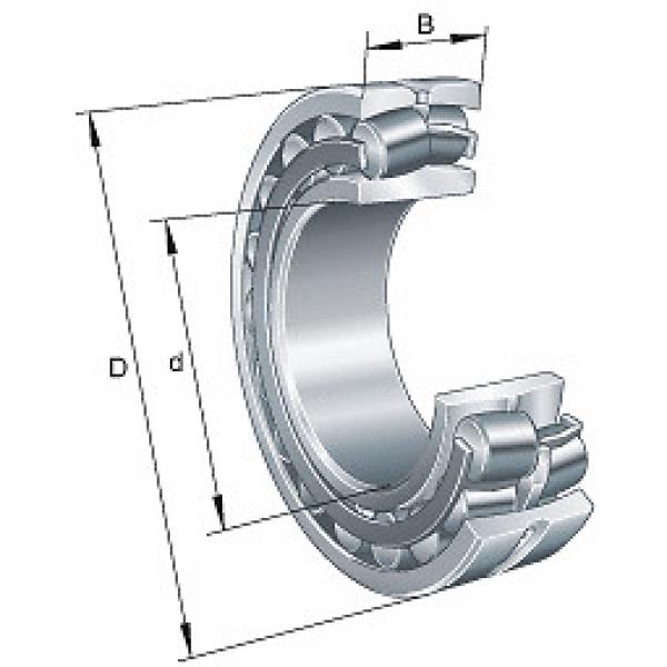 22220-E1-C4 FAG Spherical roller Bearings 222..-E1, main dimensions to DIN 635-2 #1 image