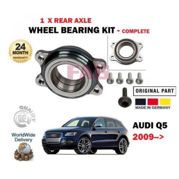 FOR AUDI Q5 + SQ5 TDI TFSI QUATTRO 2009--&gt;NEW FAG 1 X REAR WHEEL BEARING KIT #1 image