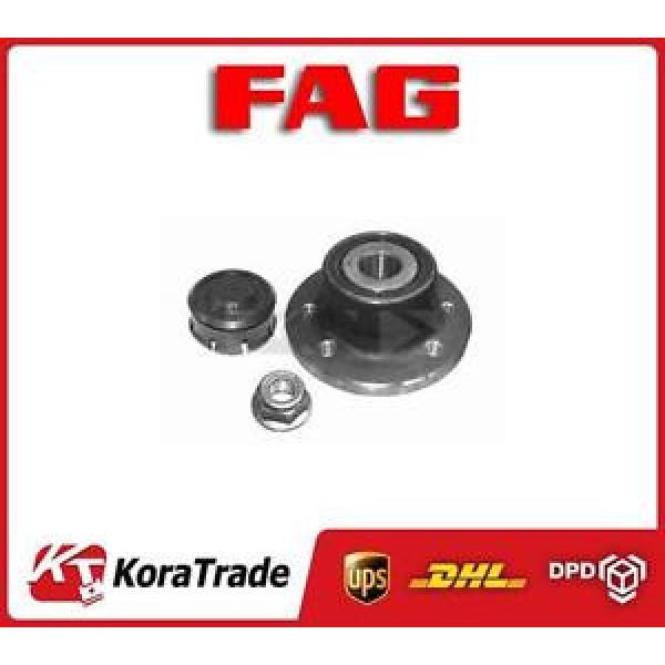 713630890 FAG REAR WHEEL BEARING KIT HUB #1 image