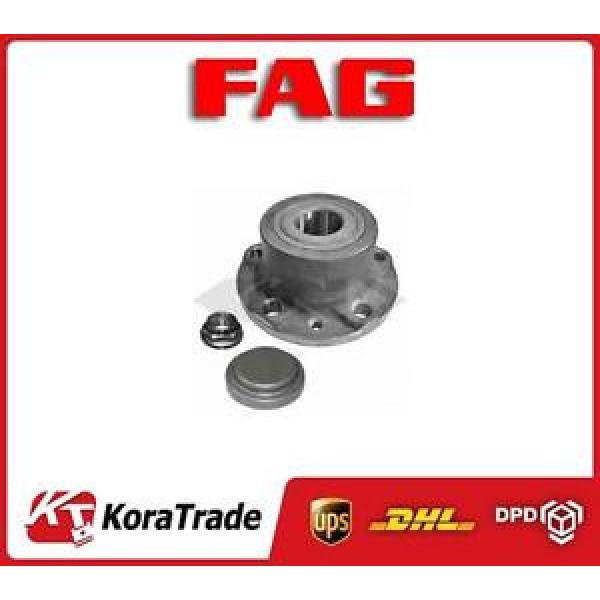 713640010 FAG RIGHT WHEEL BEARING KIT HUB #1 image